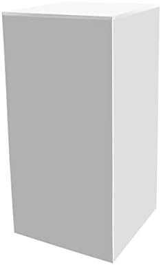 White Acrylic Display Box with Open Side 12x12x24