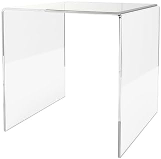 6 Clear Acrylic Display Riser Jewelry Showcase