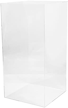 Cube Acrylic Showcase Stand for Collectibles and Art Displays