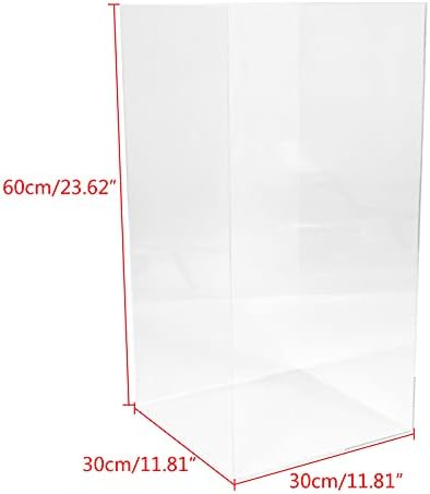Cube Acrylic Showcase Stand for Collectibles and Art Displays