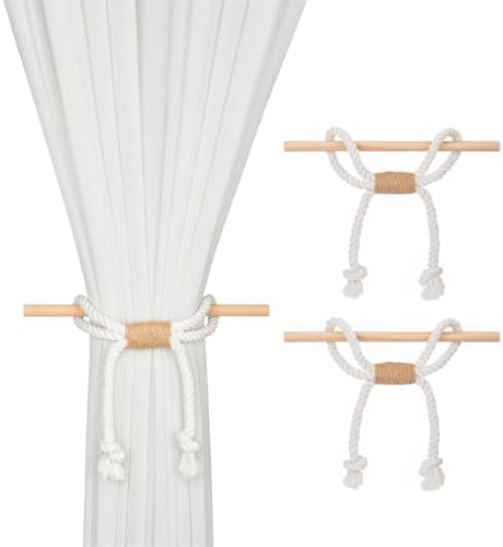 SUQ I OME Boho Curtain Tiebacks 2 Pcs