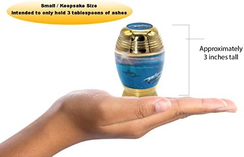 Divine Dolphins Cremation Urn for Ashes