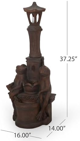 EMOBACO 3725 High Outdoor Water Feature with LED Light