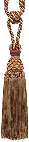 Lustrous Netted Curtain Tassel Tieback 10 Tassel 30 Spread