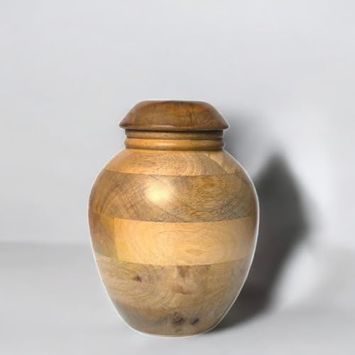 Premium Handcrafted Wooden Urn for Human Ashes