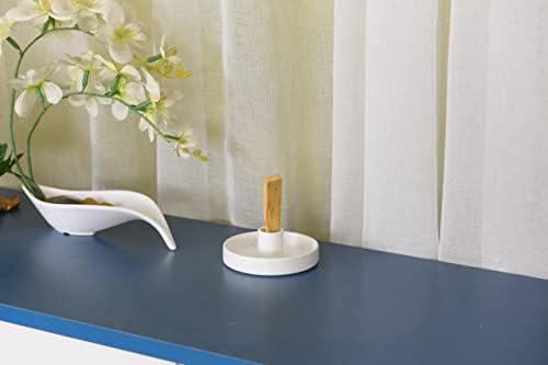 Cozy Speckled White Palo Santo Holder