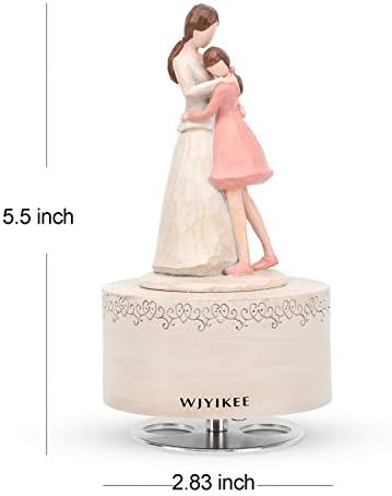 Music Box Mom Gift Daughters Unique Sculpted Musical Figure