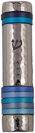 EMANUEL Yair Mezuzah Door Ornament 10CM Blue