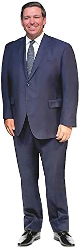 H38092 Florida Governor DeSantis Cardboard Cutout Stand