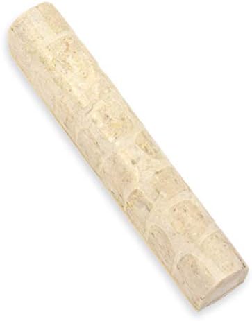 Peer Havtarah Jerusalem Stone Mezuzah Case White