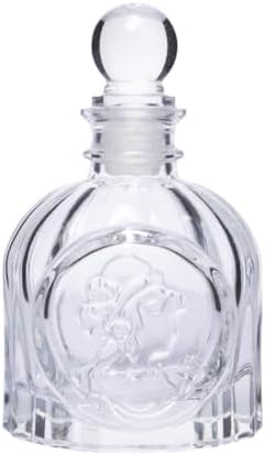 100ML Clear Glass Diffuser Bottle with Lid