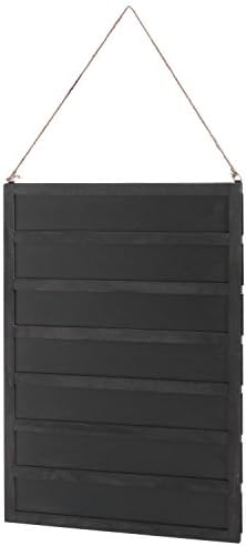24 Inch Wall Mounted Chalkboard Sign with 7 Removable Panels