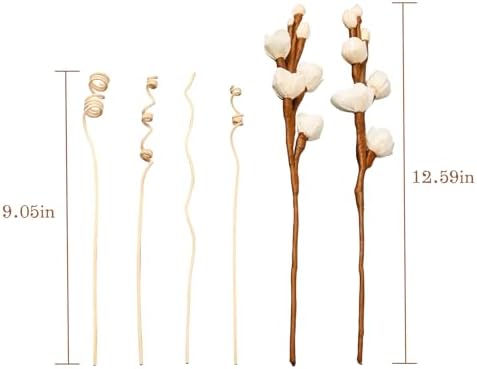 Project Wine Reed Diffuser Sticks with Dried Flowers