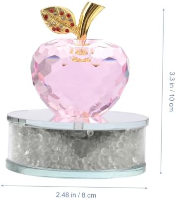 Happyyami Crystal Figurine Decor for Home and Car