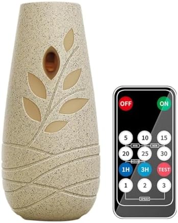 Eco-Friendly Leaf-Shaped Air Freshener Diffuser with Automatic Timer
