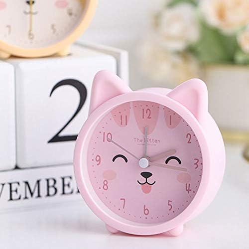3 Inch Cartoon Animal Silent Alarm Clock