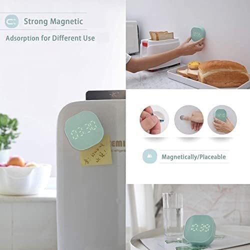 SKUZA Digital Alarm Clock with Temperature Countdown Timer