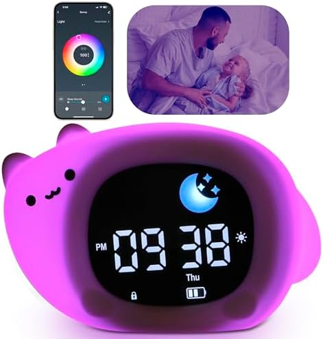 Bumble Bright Alarm Clock for Kids with App Control