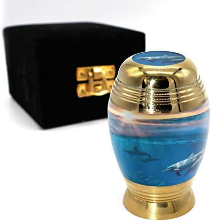 Divine Dolphins Cremation Urn for Ashes