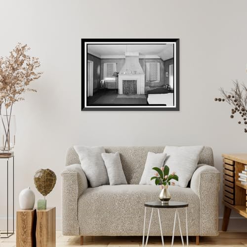 Historic Framed Print of Judge Oliver J Semmes House