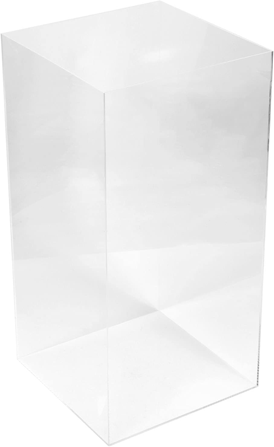 Cube Acrylic Showcase Stand for Collectibles and Art Displays