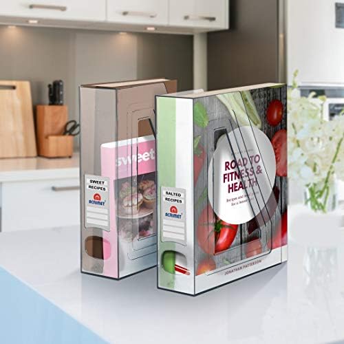 Acrimet Magazine Holder Clear Plastic 2 Pack