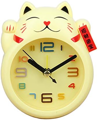 DDARK Alarm Clock Mini Cute Figure Clock with Night Light