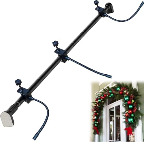 Adjustable Garland Hanger for Front Door 32-80 Inches