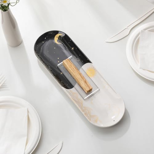 Ceremony Porcelain Incense Holder with 60 Sticks
