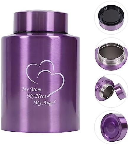 Medium Stainless Steel Urn for Human Ashes Keepsake