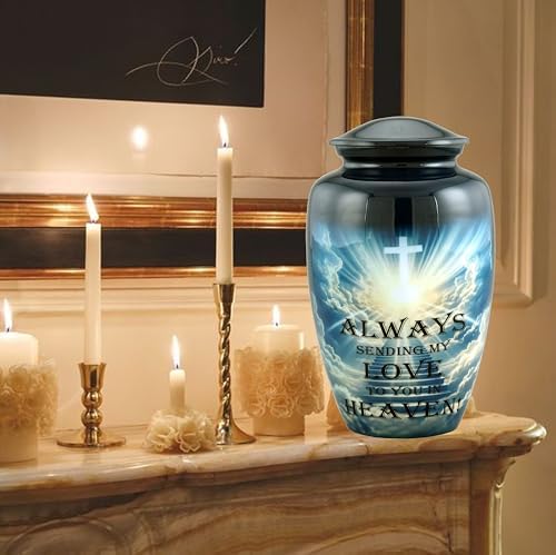 Heaven Urn With Velvet Bag for Adult Ashes