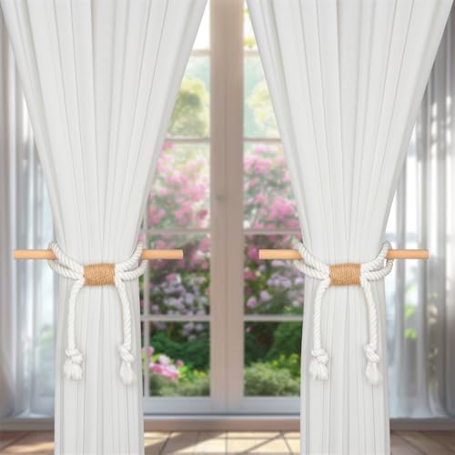 SUQ I OME Boho Curtain Tiebacks 2 Pcs