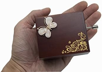 Mini Handcrank Music Box Tune of Fur Elise Ballerine