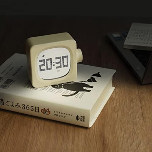 GaRcan Double Alarm Clock with Snooze and Smart Light