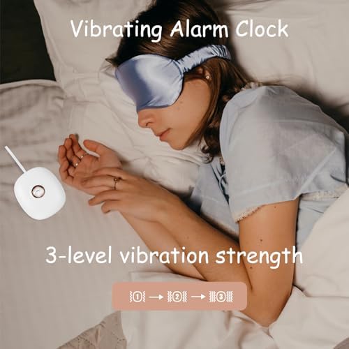 Vibrating Alarm Clock with LED Display for Heavy Sleepers