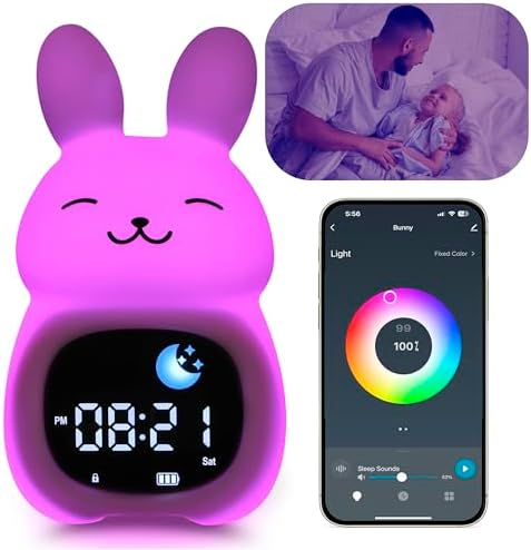 Bumble Bright Go Glow Bunny Smart Alarm Clock