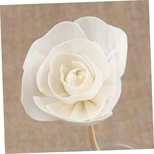 Mobestech 3Pcs Dried Flower Diffuser Sticks Natural Rattan Aromatherapy Decor