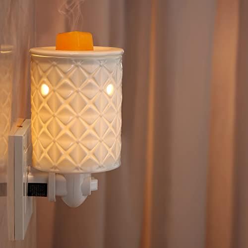 STAR MOON Ceramic Wax Melt Warmer with Night Light