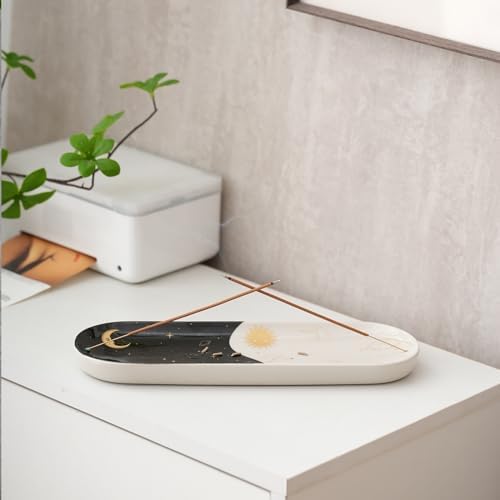 Ceremony Porcelain Incense Holder with 60 Sticks