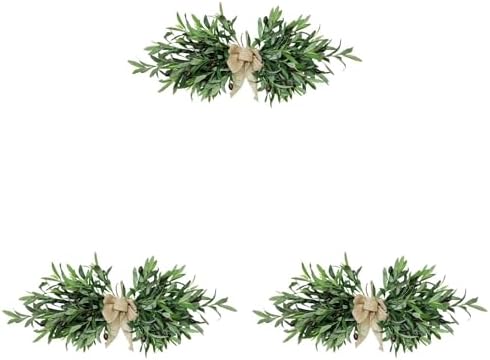 24 Inch Floral Swag with Olive Leaves and Berries