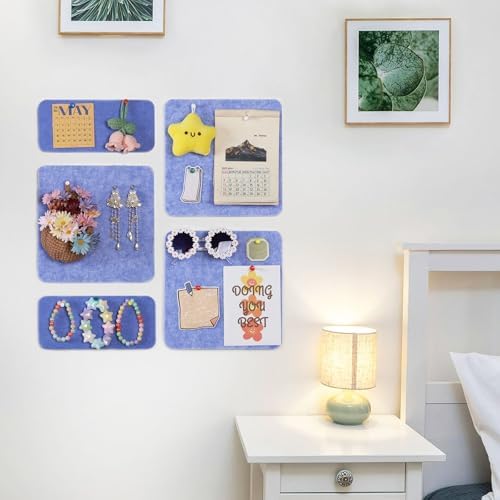 Pretty Jolly 5 Piece Felt Pin Board Decor