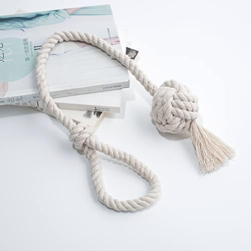 4 Pack Rustic Cotton Rope Curtain Tiebacks