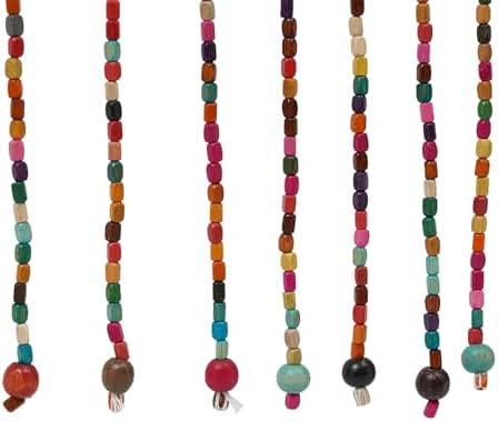 Gworobie 27 Strings Door Curtain with Beads and Tassels