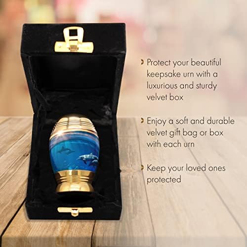 Divine Dolphins Cremation Urn for Ashes