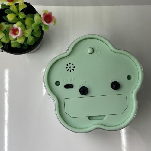 Hztyyier Flower Shape Alarm Clock for Kids