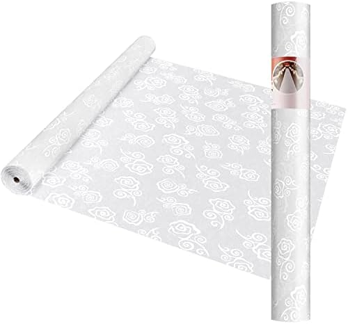 HEALON White Wedding Aisle Runner 3x50Feet Rose