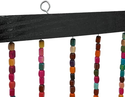 Gworobie 27 Strings Door Curtain with Beads and Tassels