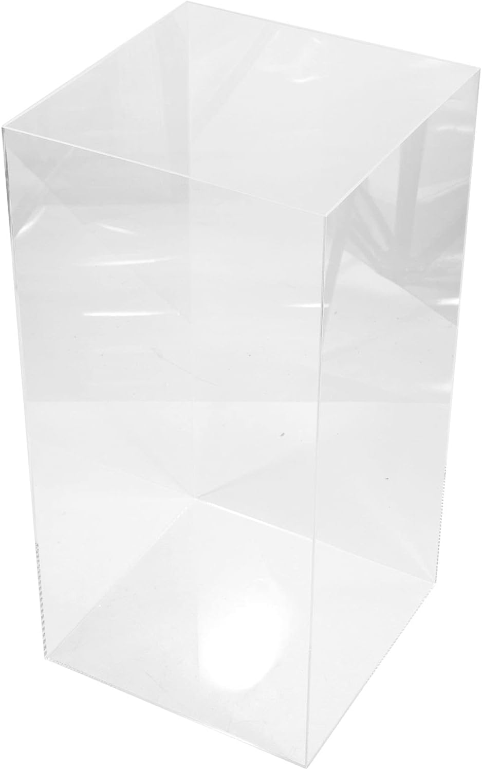 Cube Acrylic Showcase Stand for Collectibles and Art Displays
