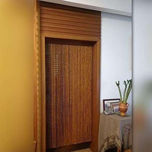 Handmade Wood Beaded Curtain 90 Strands for Doorways