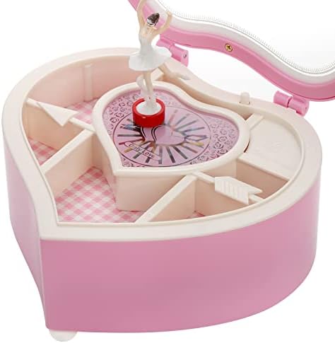 Yarlung Heart Shaped Ballerina Music Box